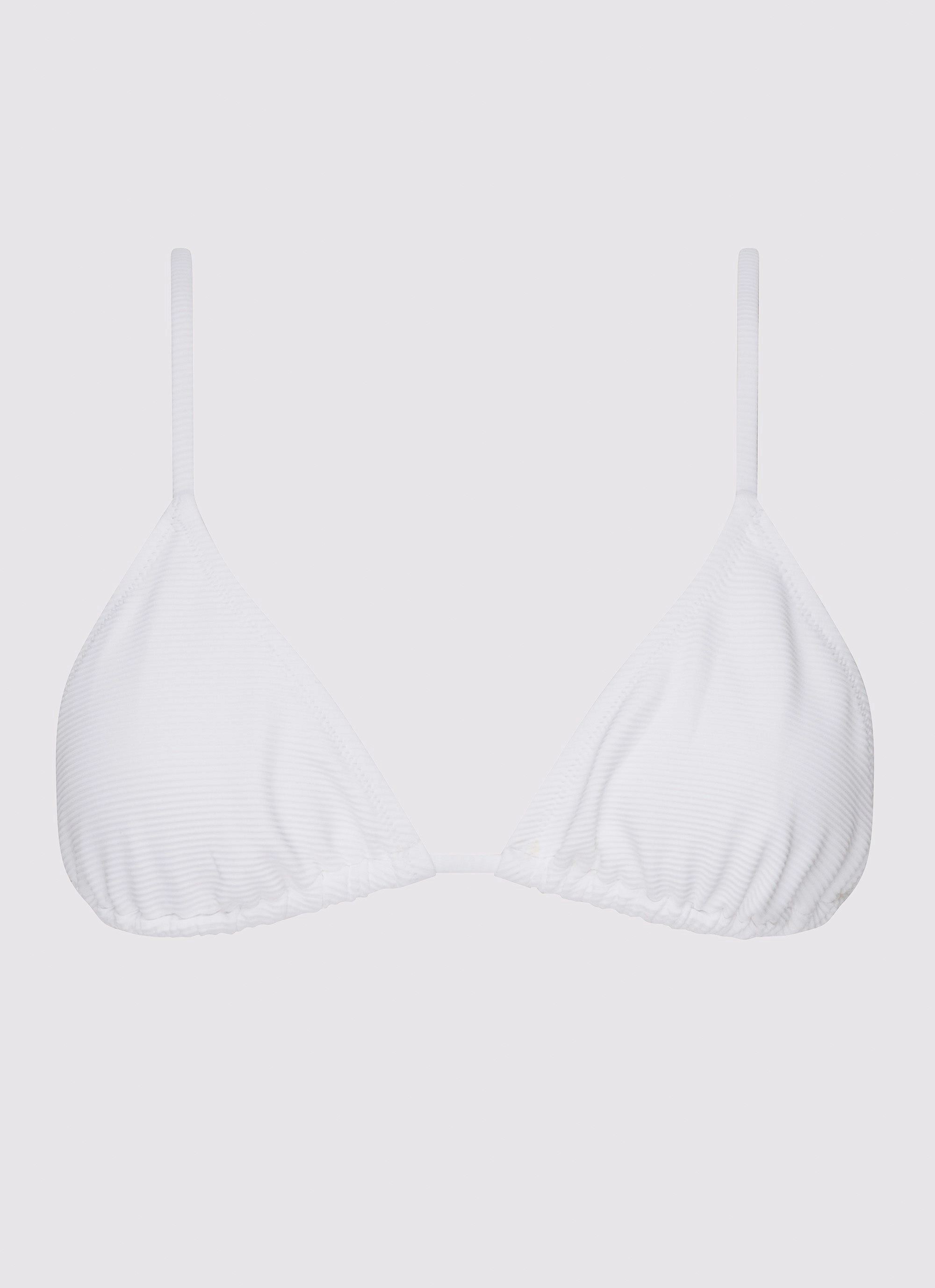 Calista Bikini Top - White