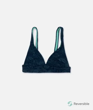 Claire Bikini Top- Navy