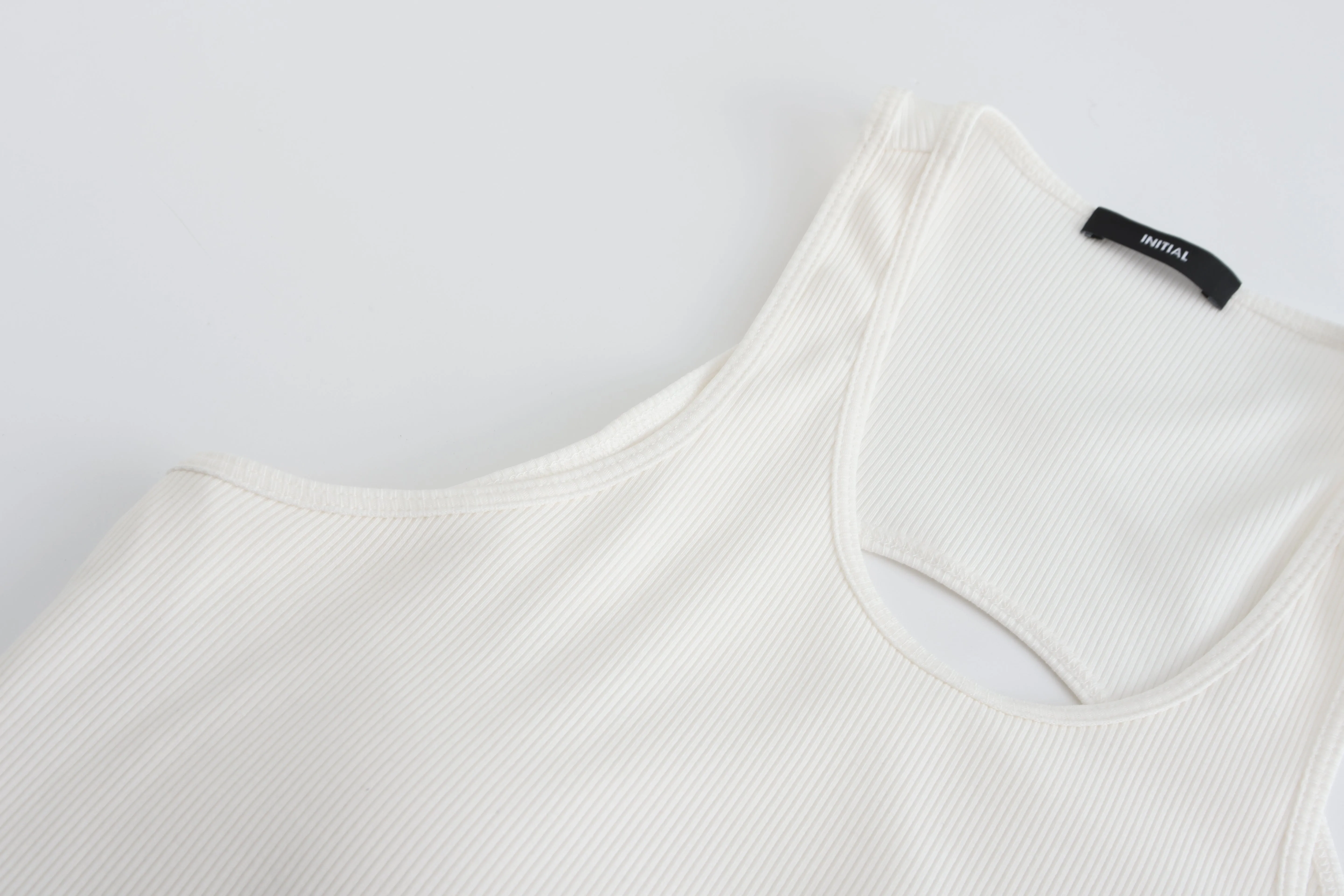 Cut-Out Padded Tank Top