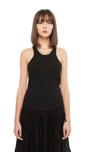 Cut-Out Padded Tank Top
