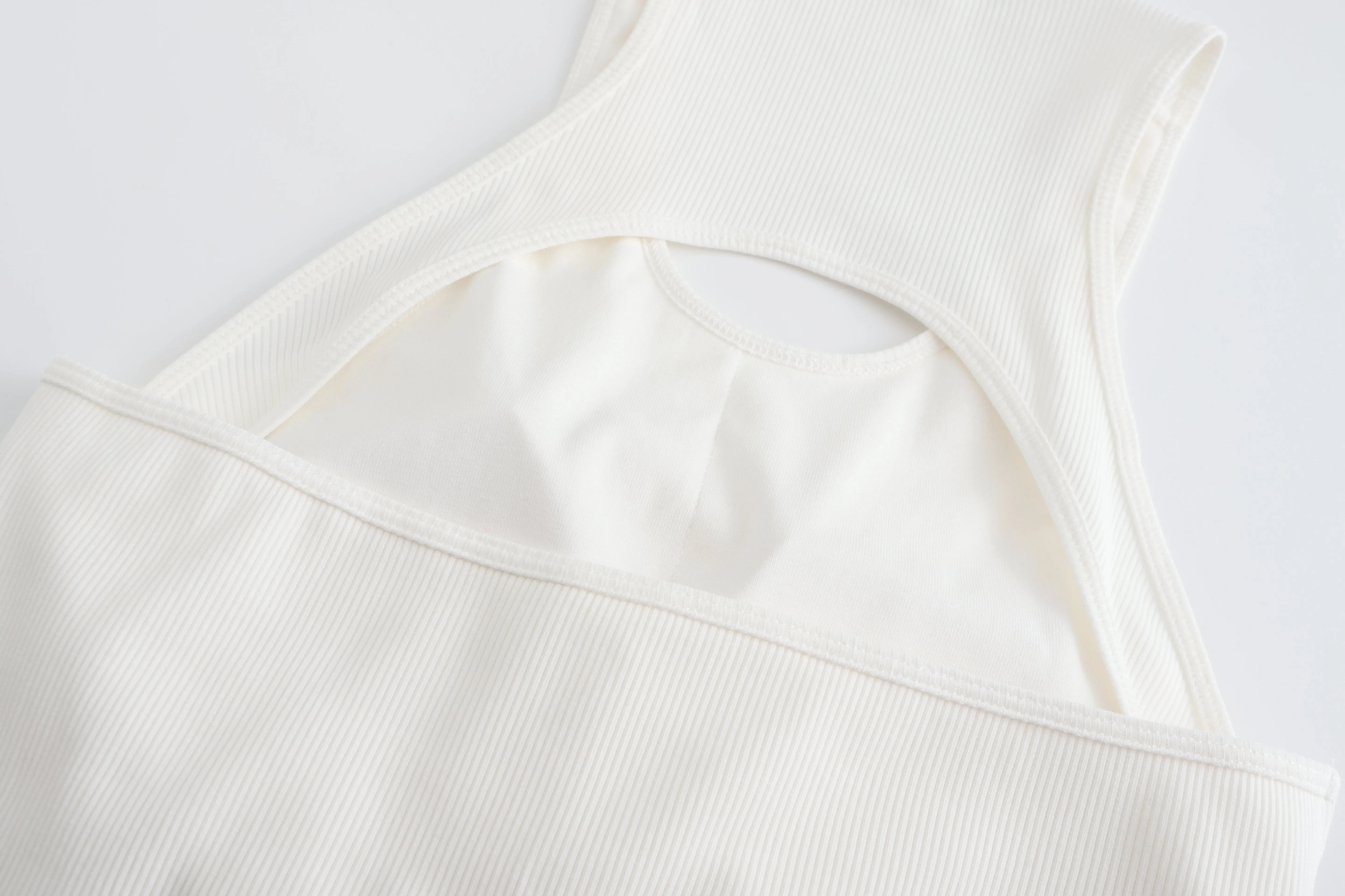 Cut-Out Padded Tank Top