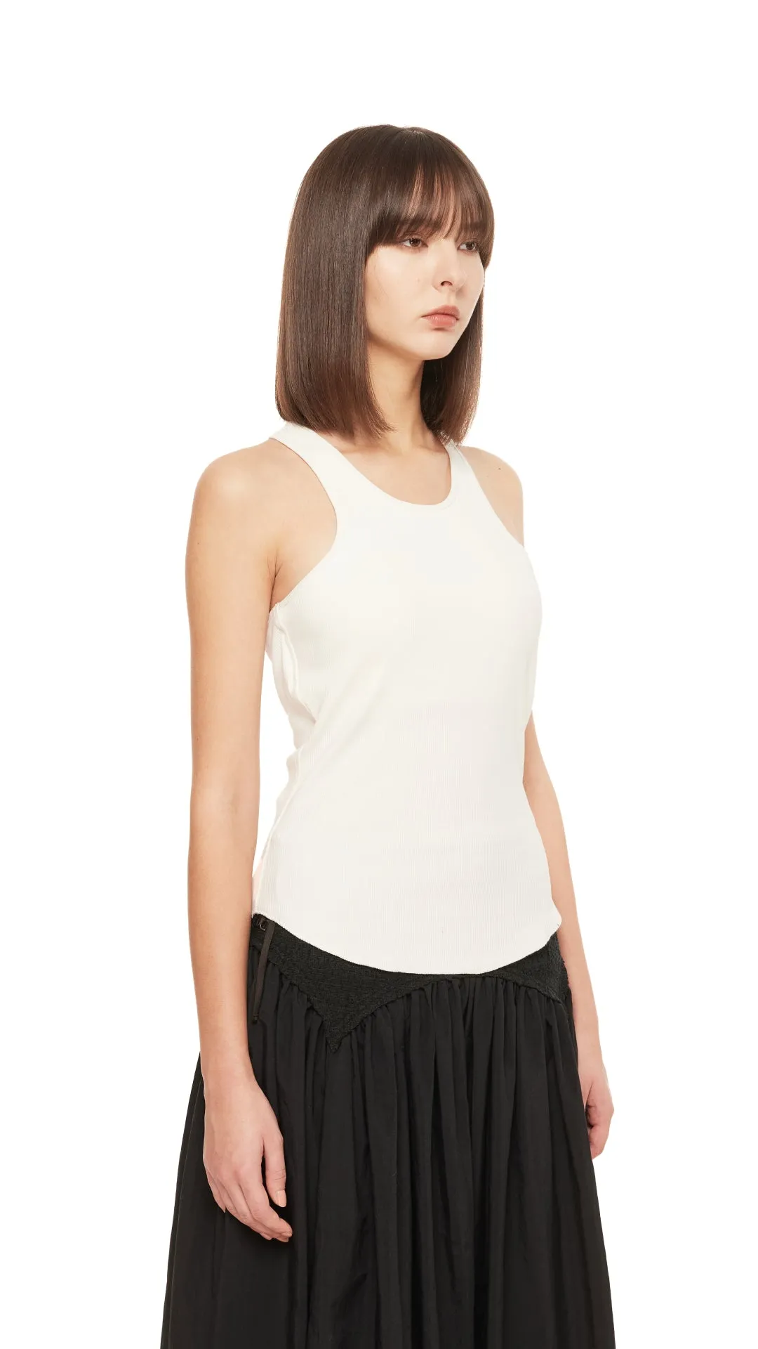 Cut-Out Padded Tank Top