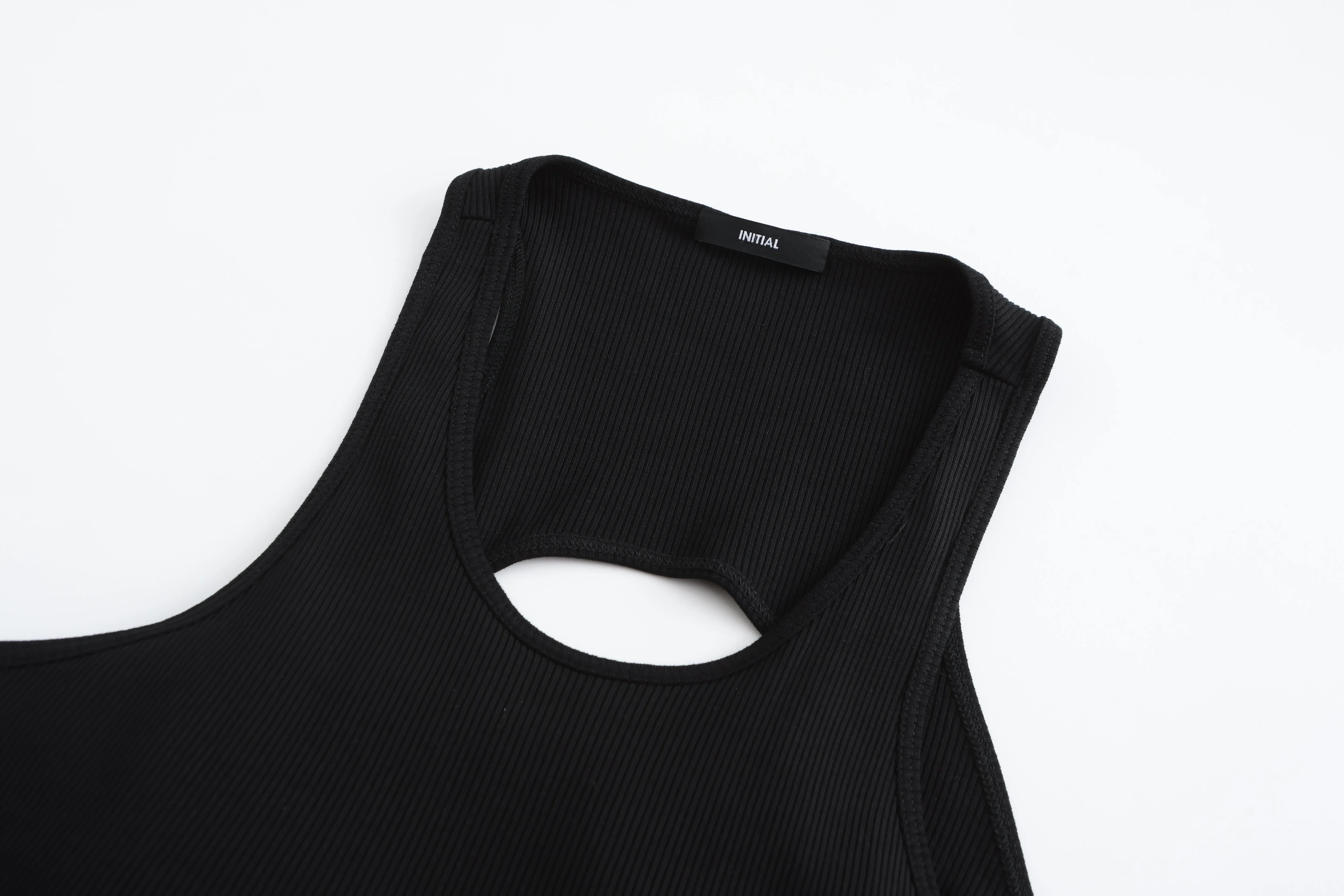 Cut-Out Padded Tank Top