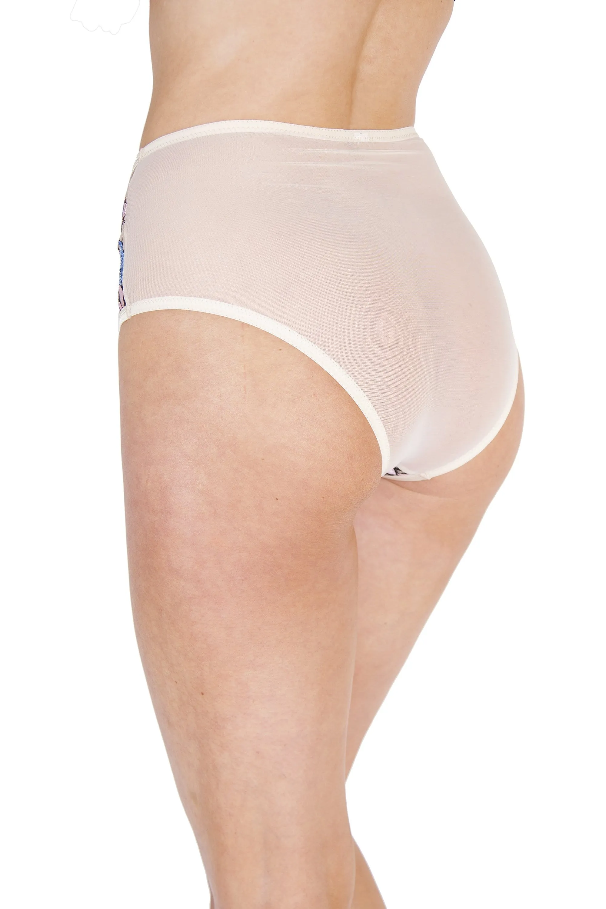 Eleanor Embroidery High Waist brief