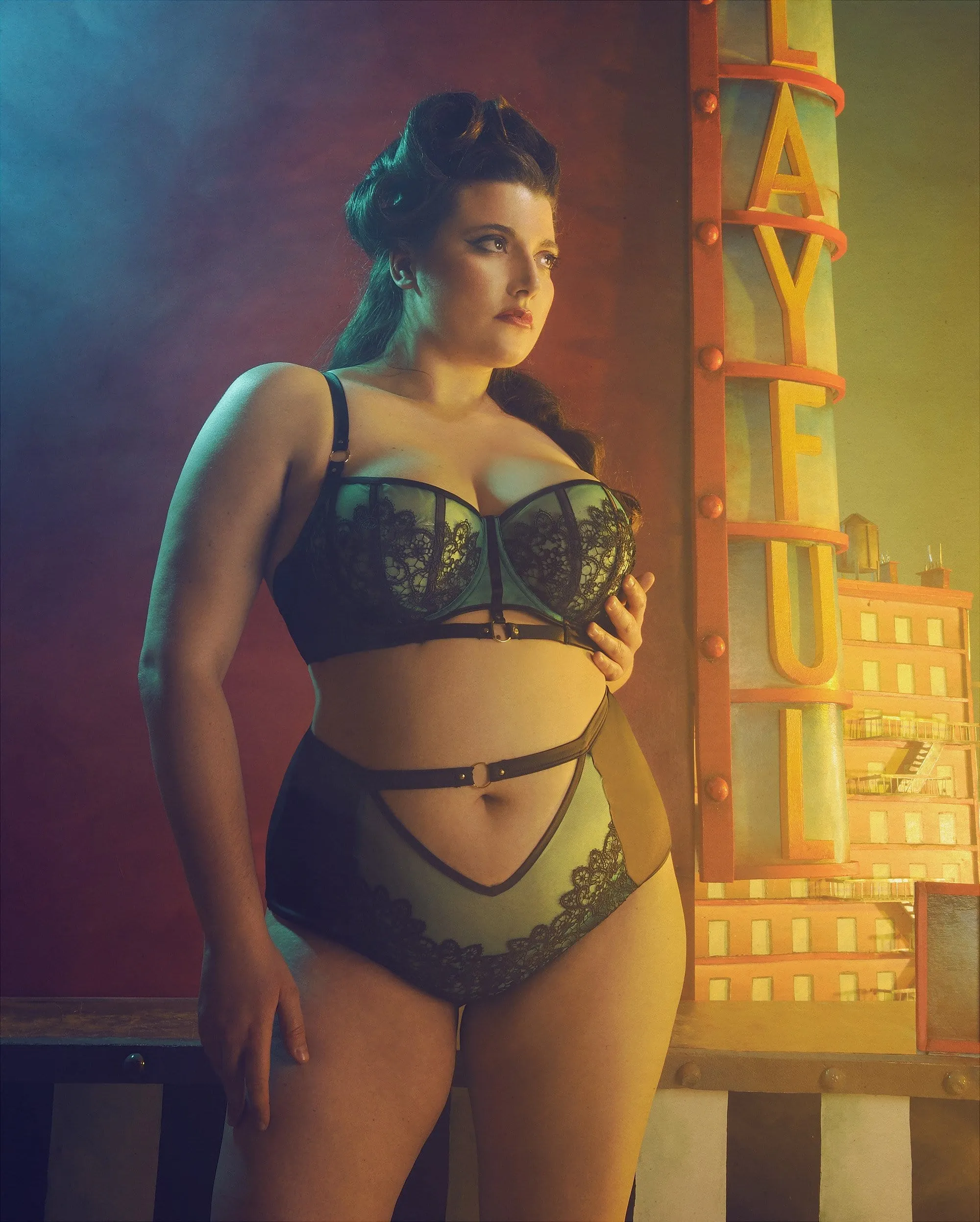 Emelda High Waist Brief Curve