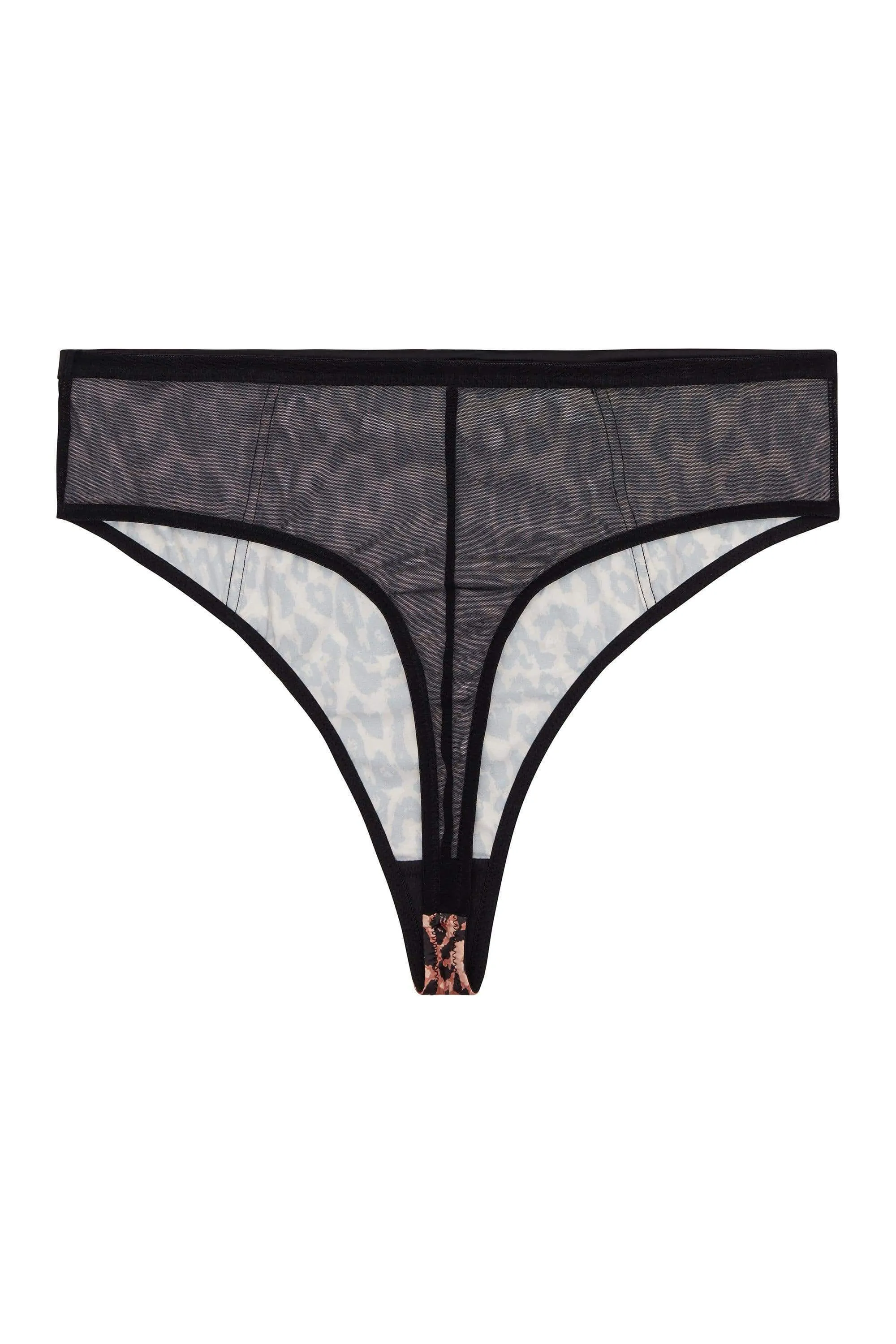 Felicity Hayward Orchard Leopard High Waist Thong Curve