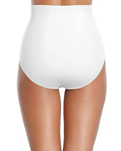 Full Coverage Swimsuit Bottom for Women Retro Swim Bottoms