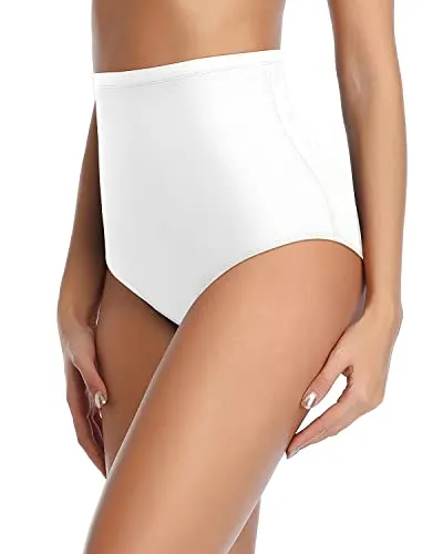 Full Coverage Swimsuit Bottom for Women Retro Swim Bottoms