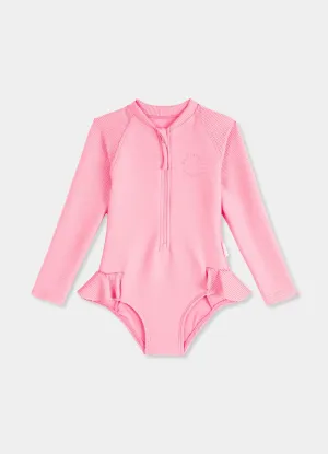 Girls Essentials Long Sleeve Paddles  - Blossom