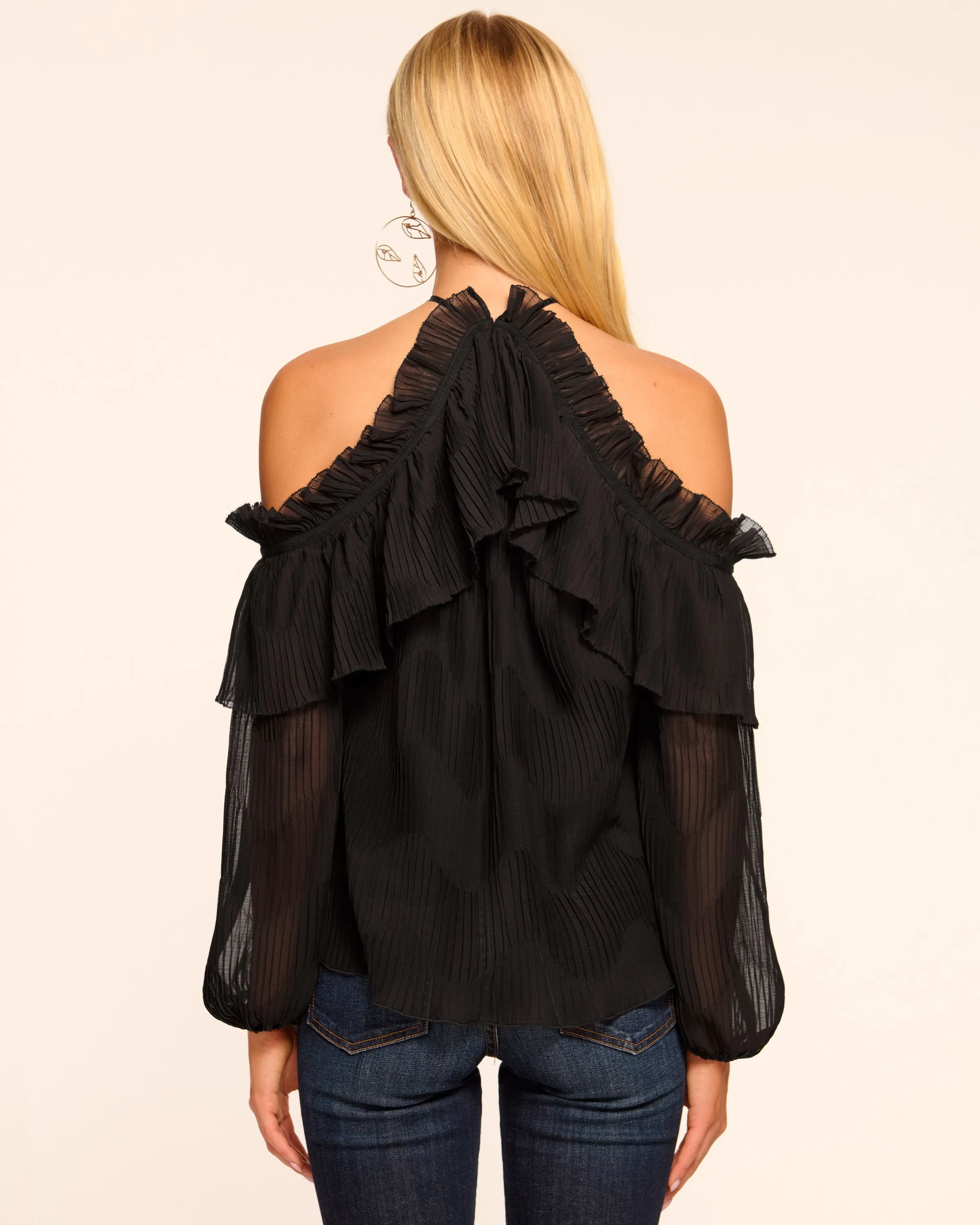 Haisley Cold Shoulder Blouse