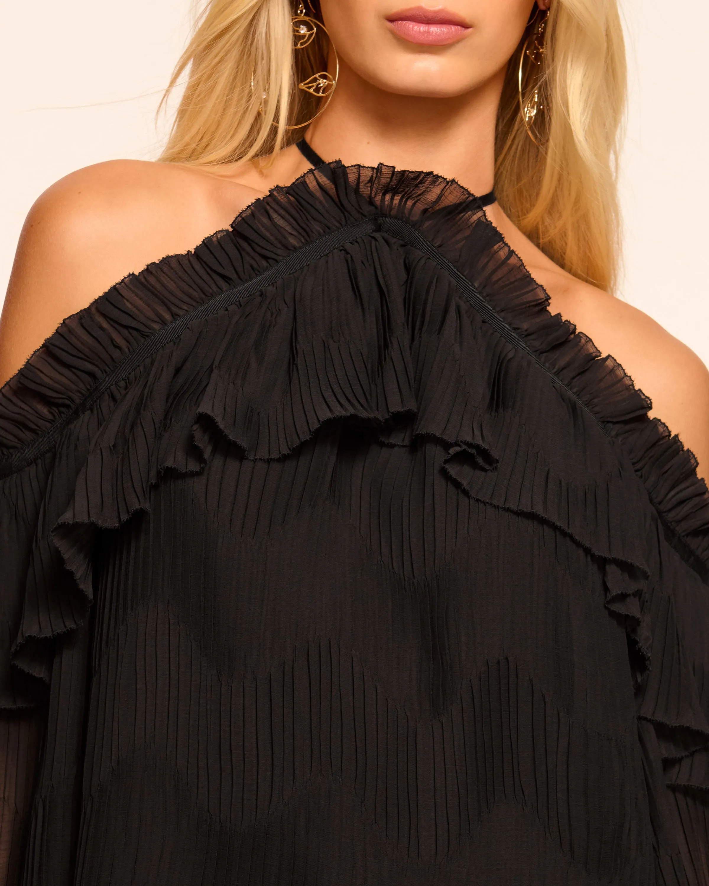 Haisley Cold Shoulder Blouse