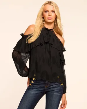 Haisley Cold Shoulder Blouse