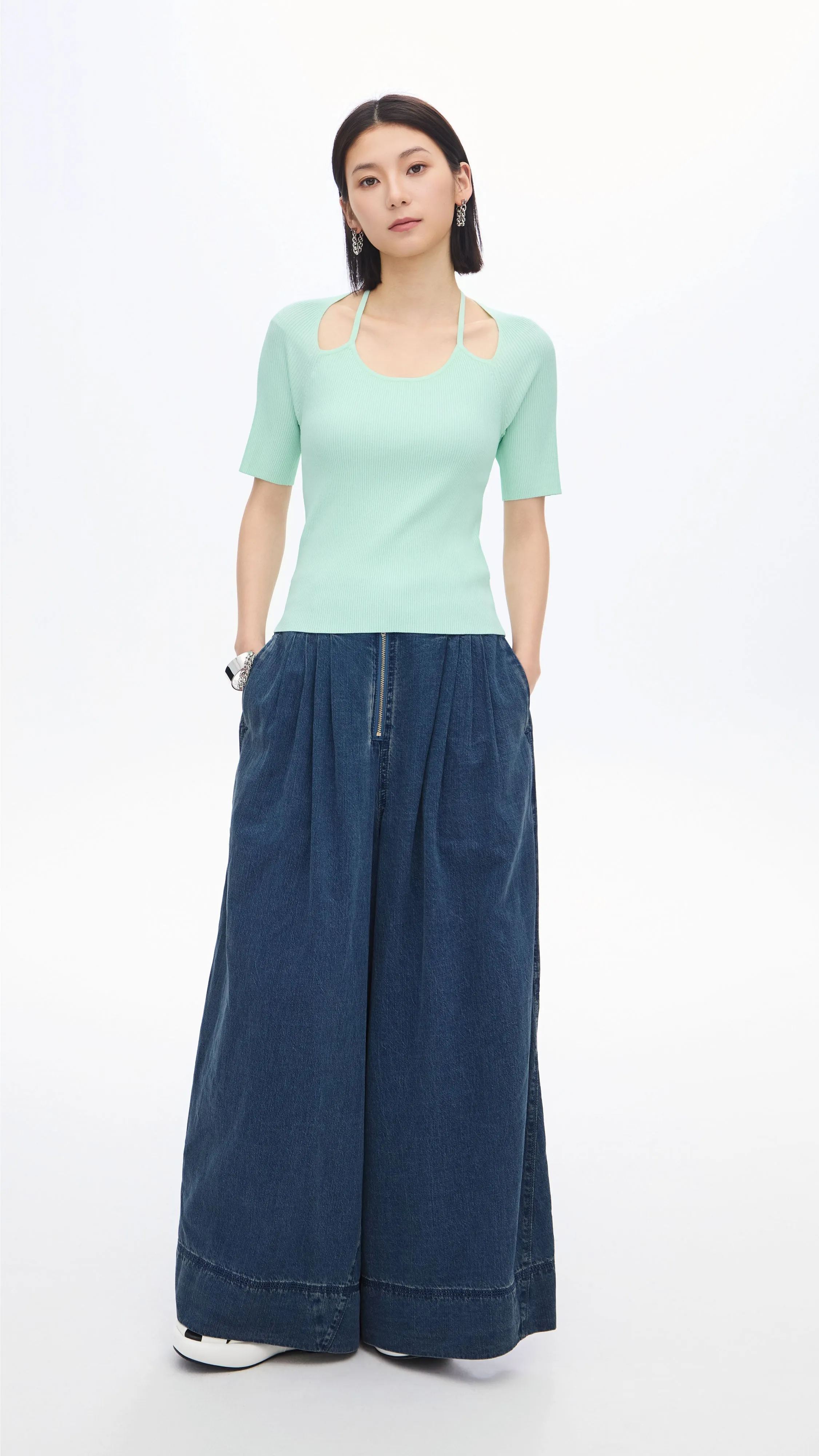 Halter Neckline Top