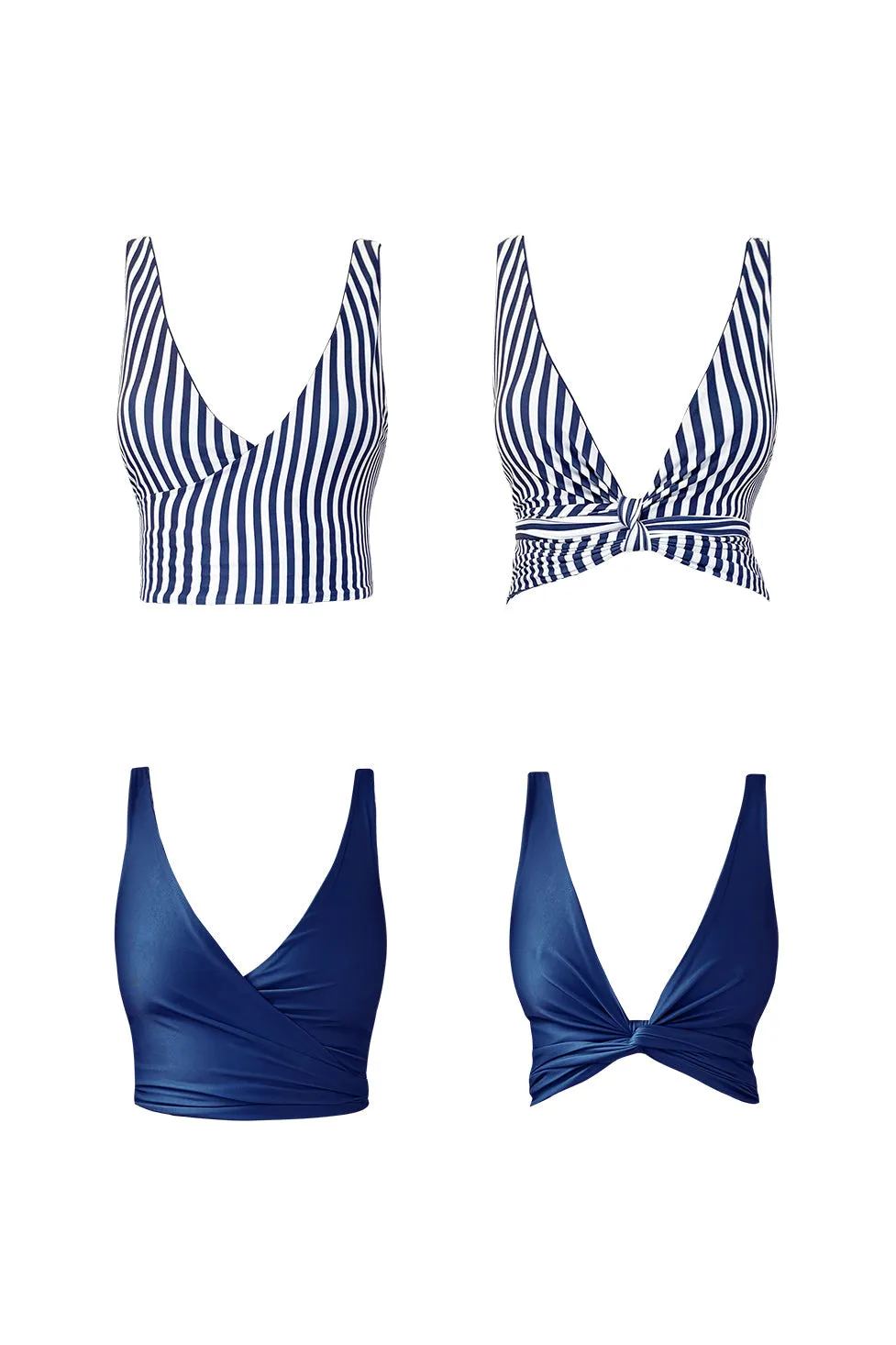 Hamptons Reversible Bikini Wrap Top