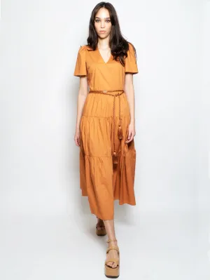 Hazel Ruffled Skirt Dress