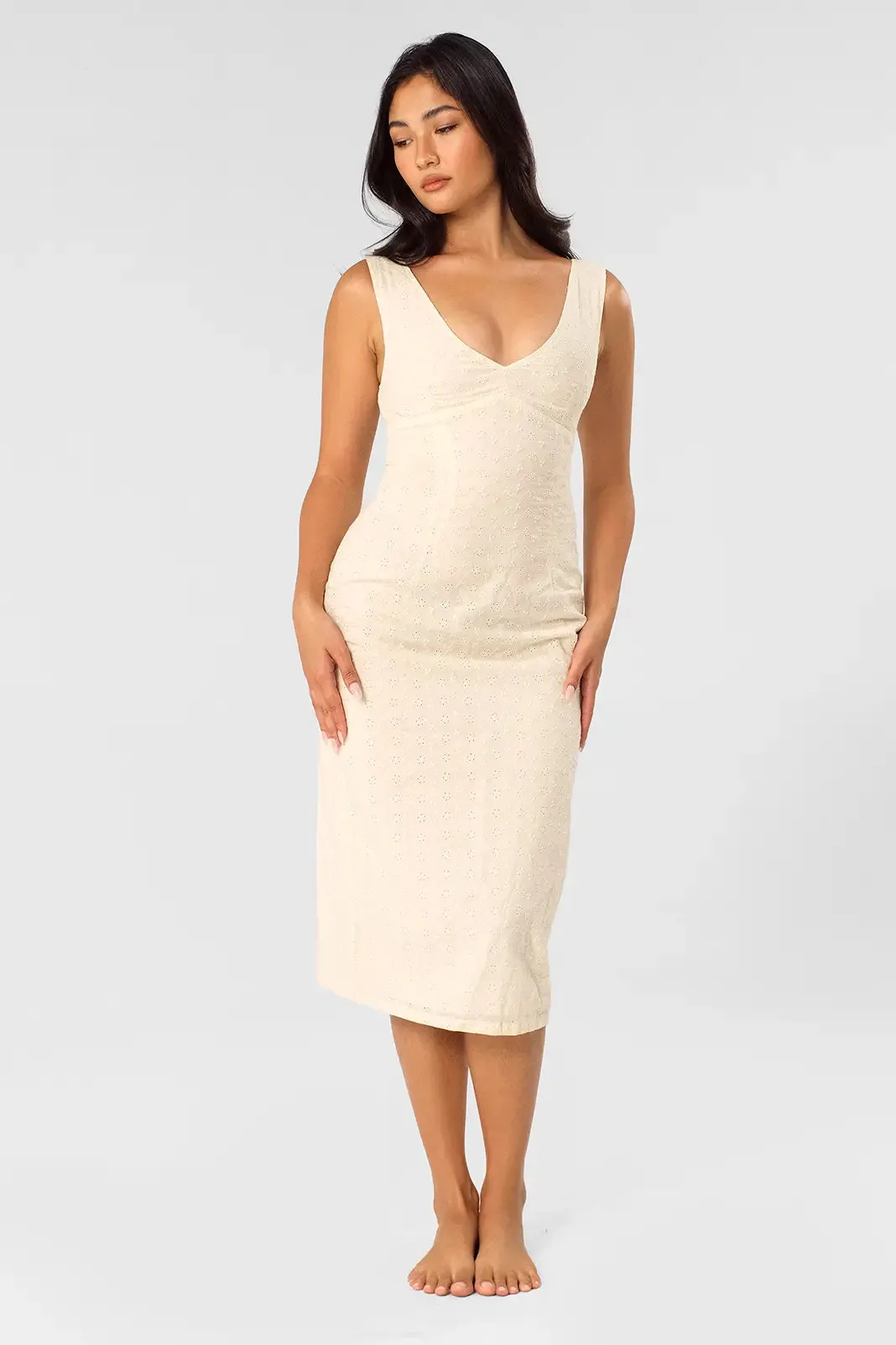 Ivy Midi Dress / Cornelia Eyelet FINAL SALE
