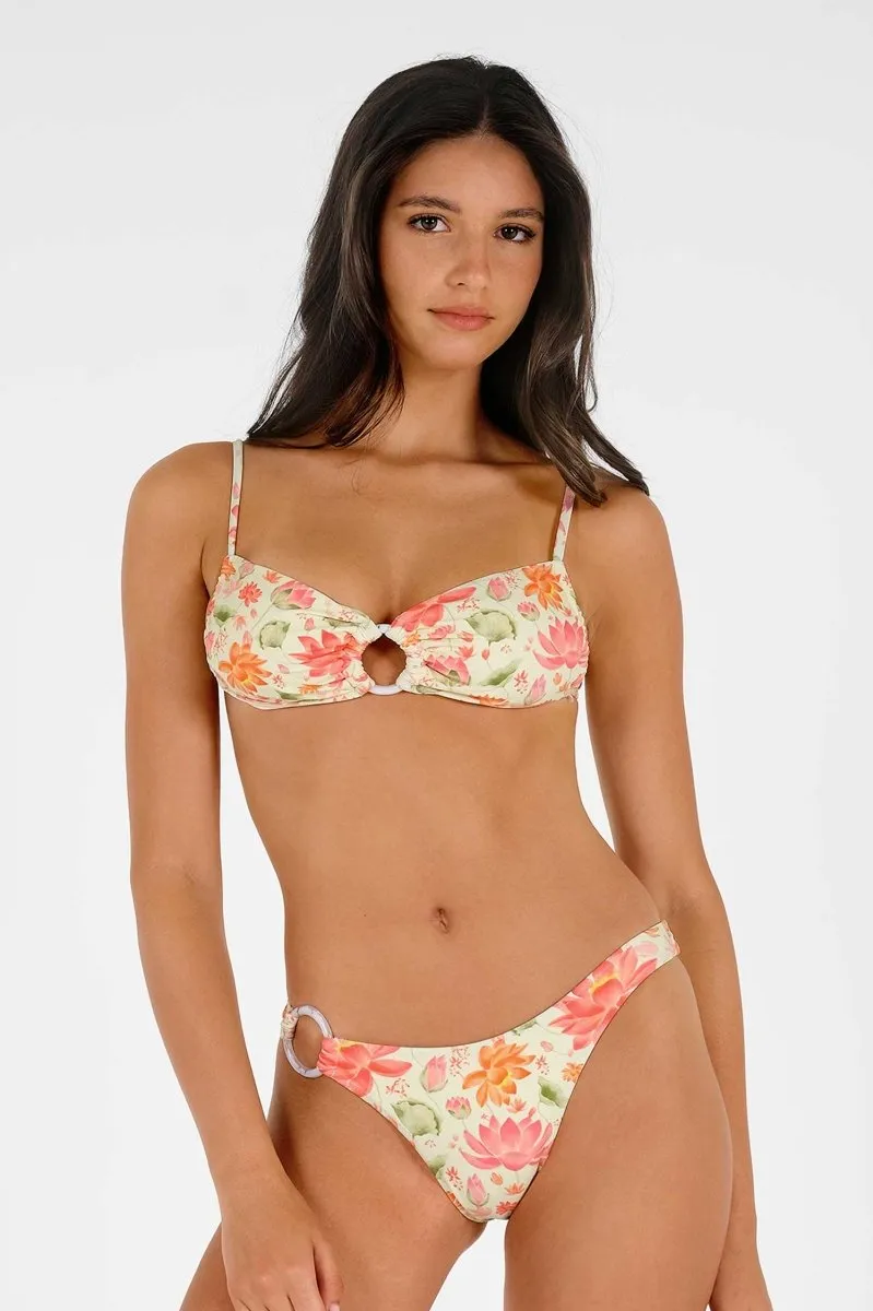 Lana Side-Ring Cheeky Bottoms / Oasis FINAL SALE