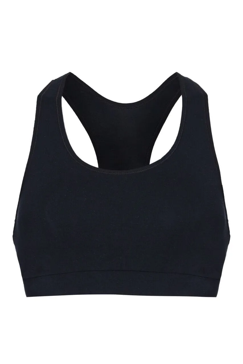Micro TENCEL™ Modal Bralette | Black