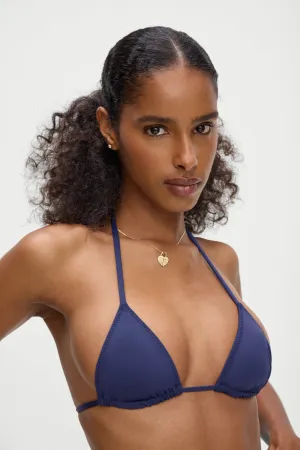 Nick Skimpy Triangle Bikini Top - Midnight Dip
