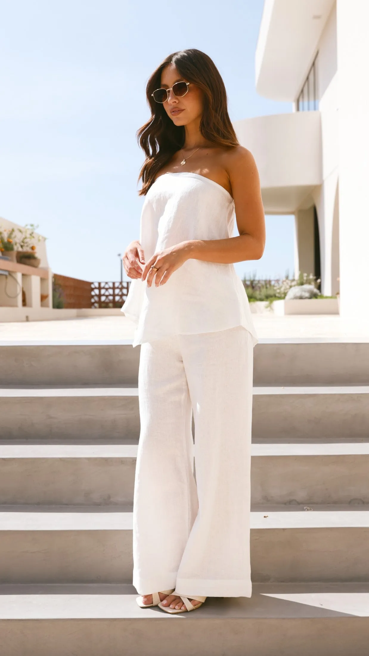 Ohara Top - White