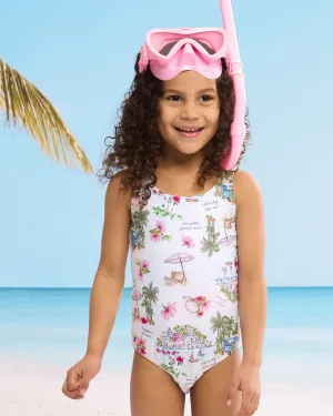 Secret Vacation Cut Out One Piece - Secret Vacay