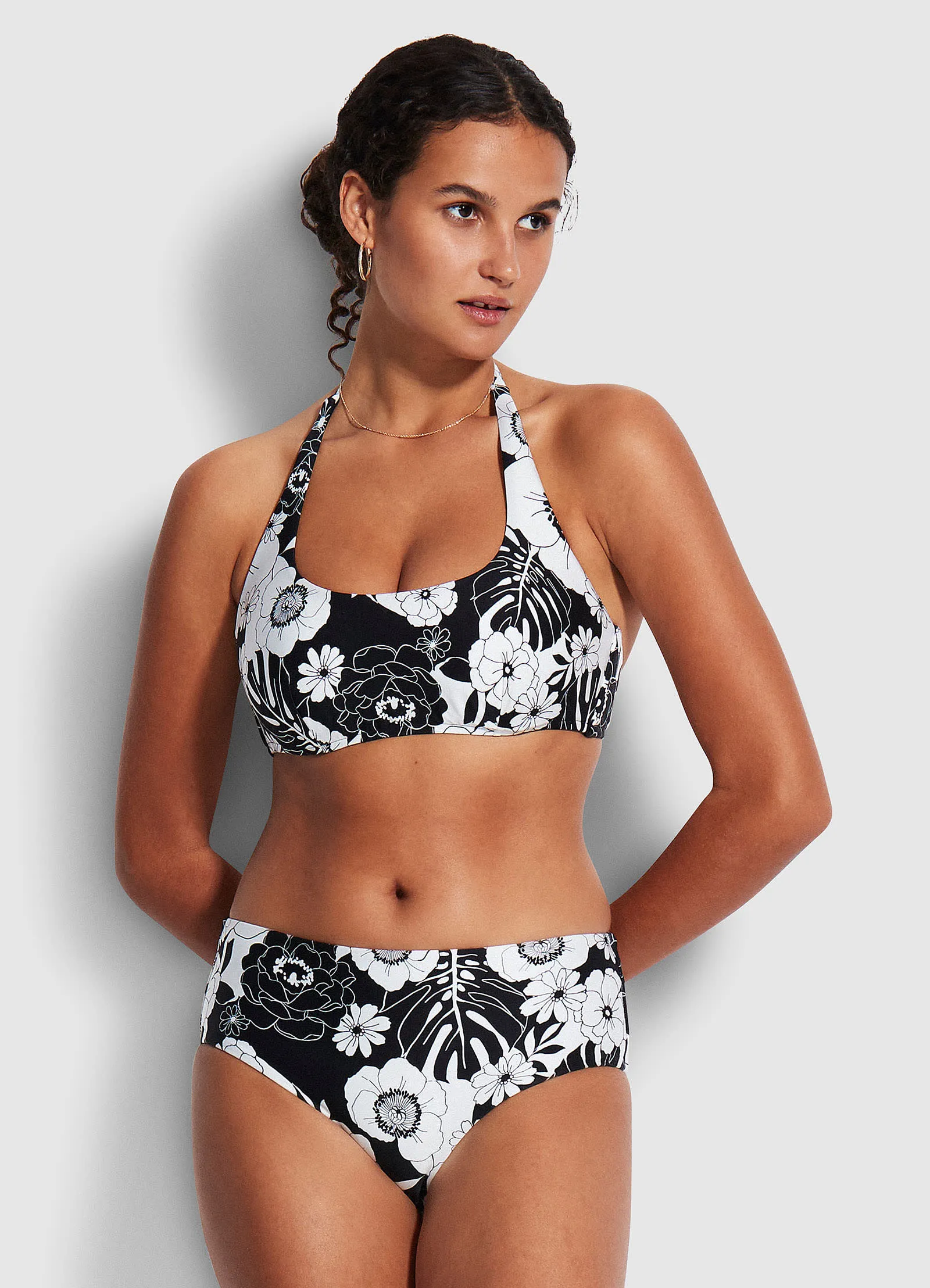 Summer Of Love Wide Side Retro - Black