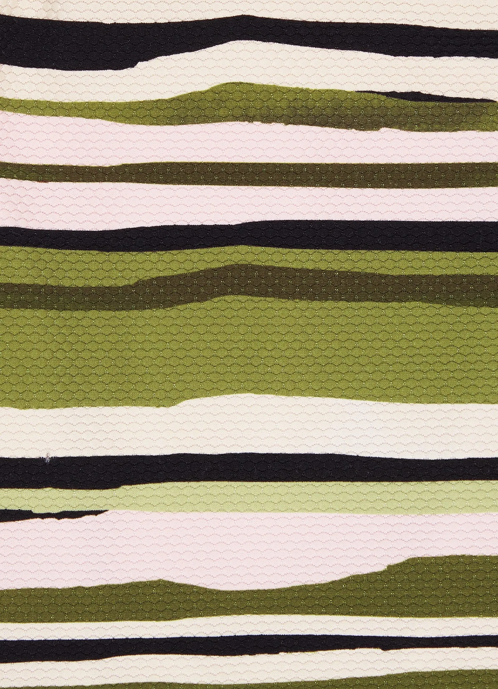 Sun Stripe Longline Tri - Avocado