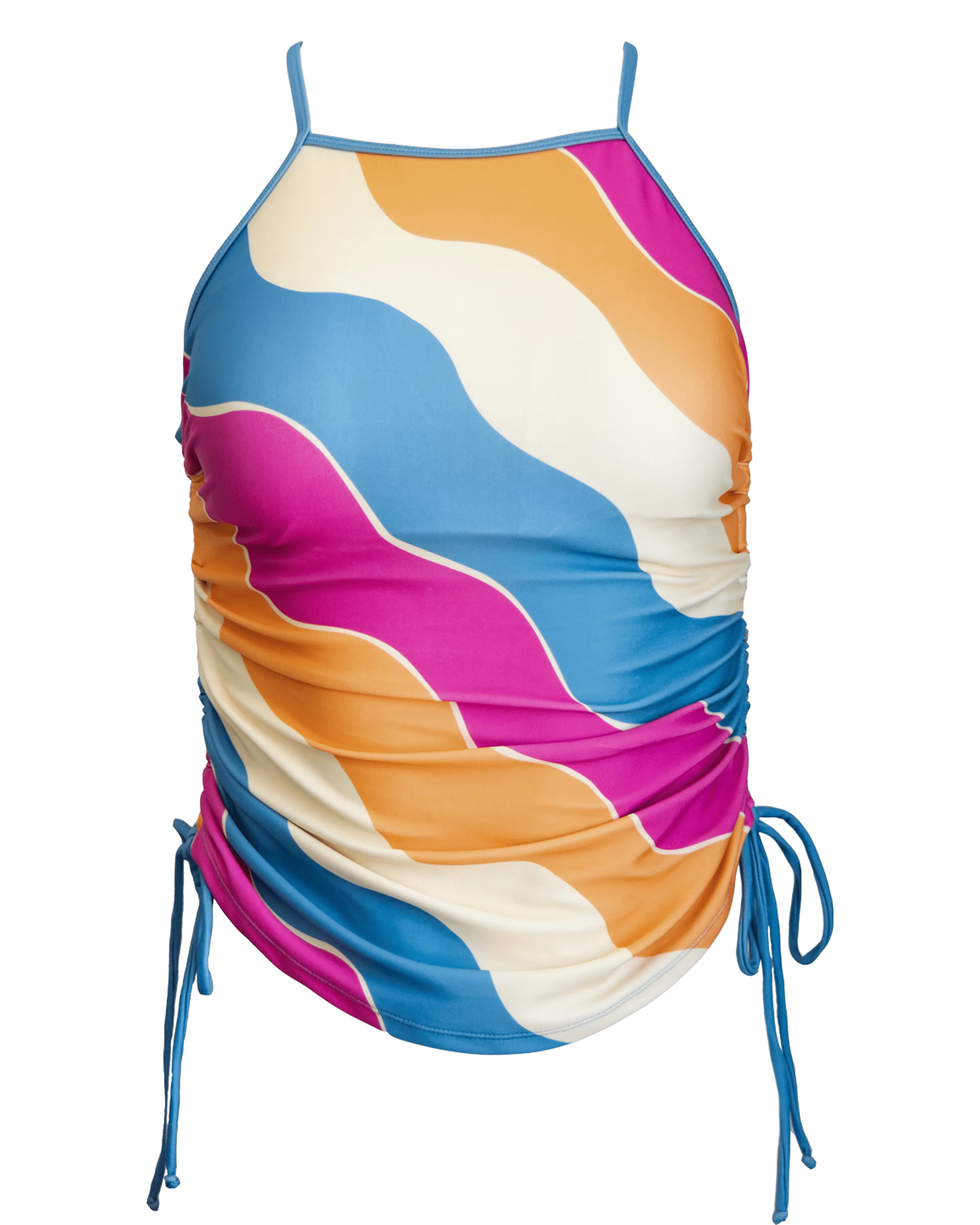 Sunrise Drawstring Tankini
