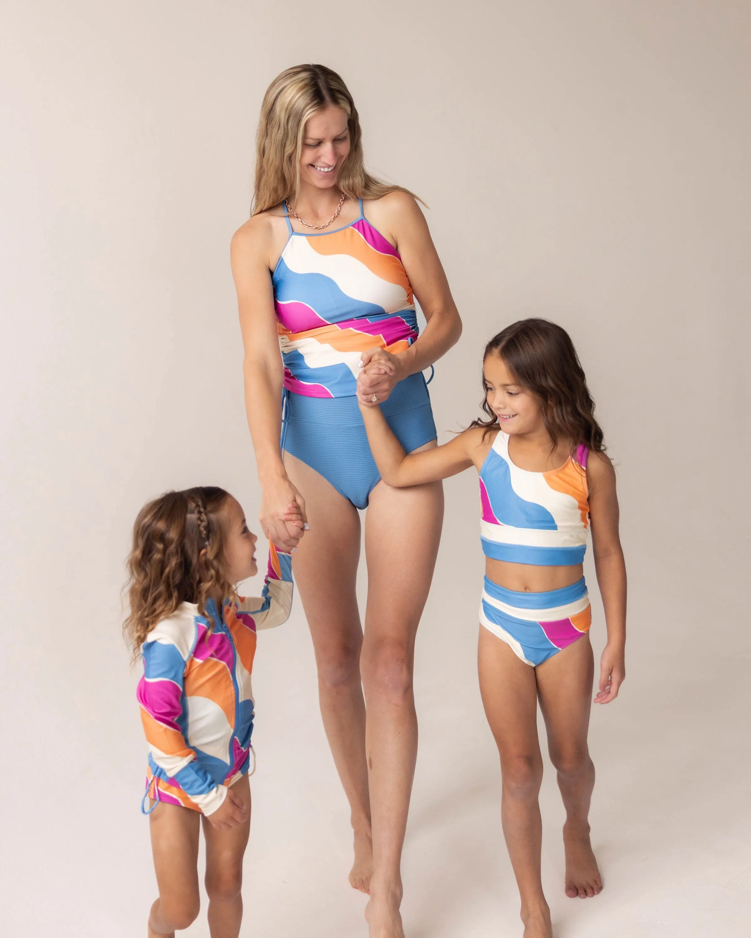 Sunrise Drawstring Tankini