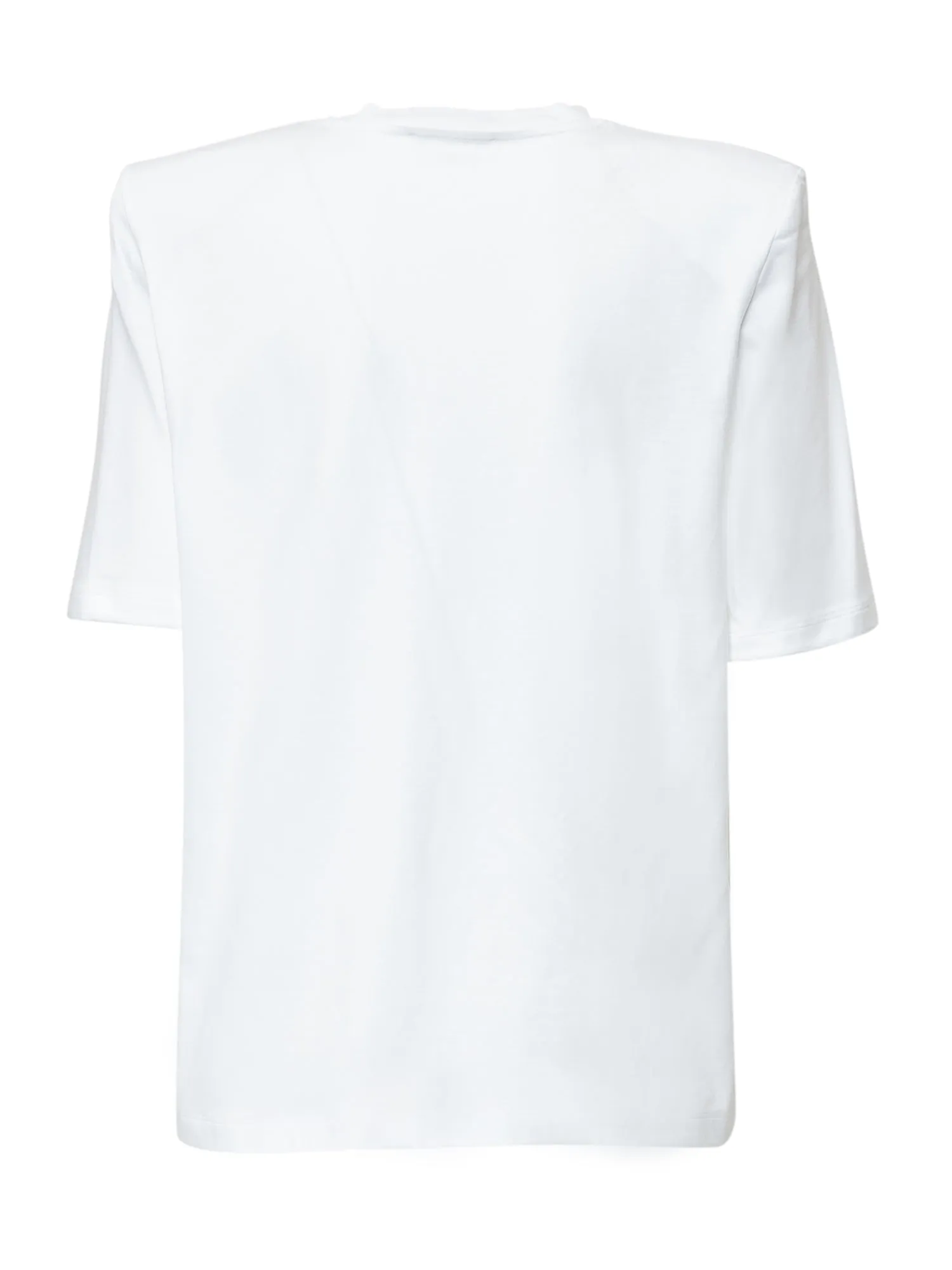 The Attico Bella Padded Shoulder T-Shirt