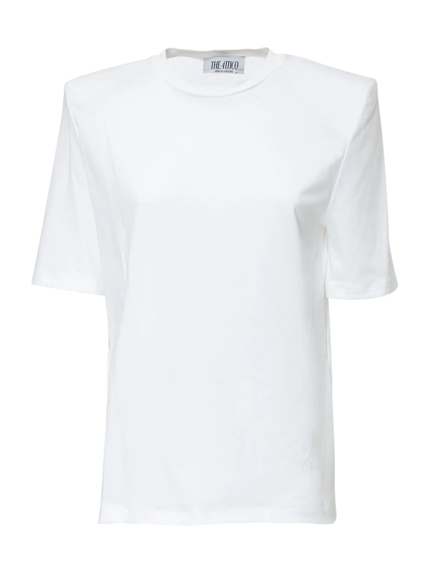 The Attico Bella Padded Shoulder T-Shirt