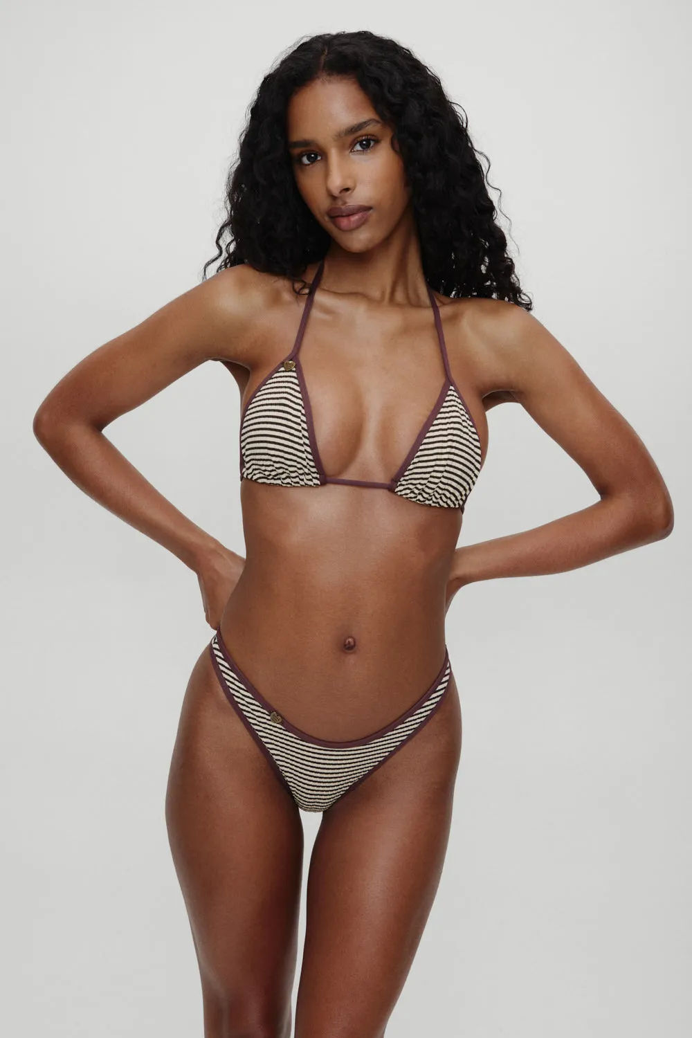 x BELLA HADID Nick Triangle Bikini Top - Lasso