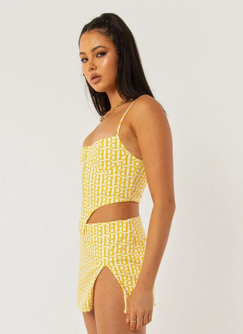Your Only One Bustier Top - Meadow Logo
